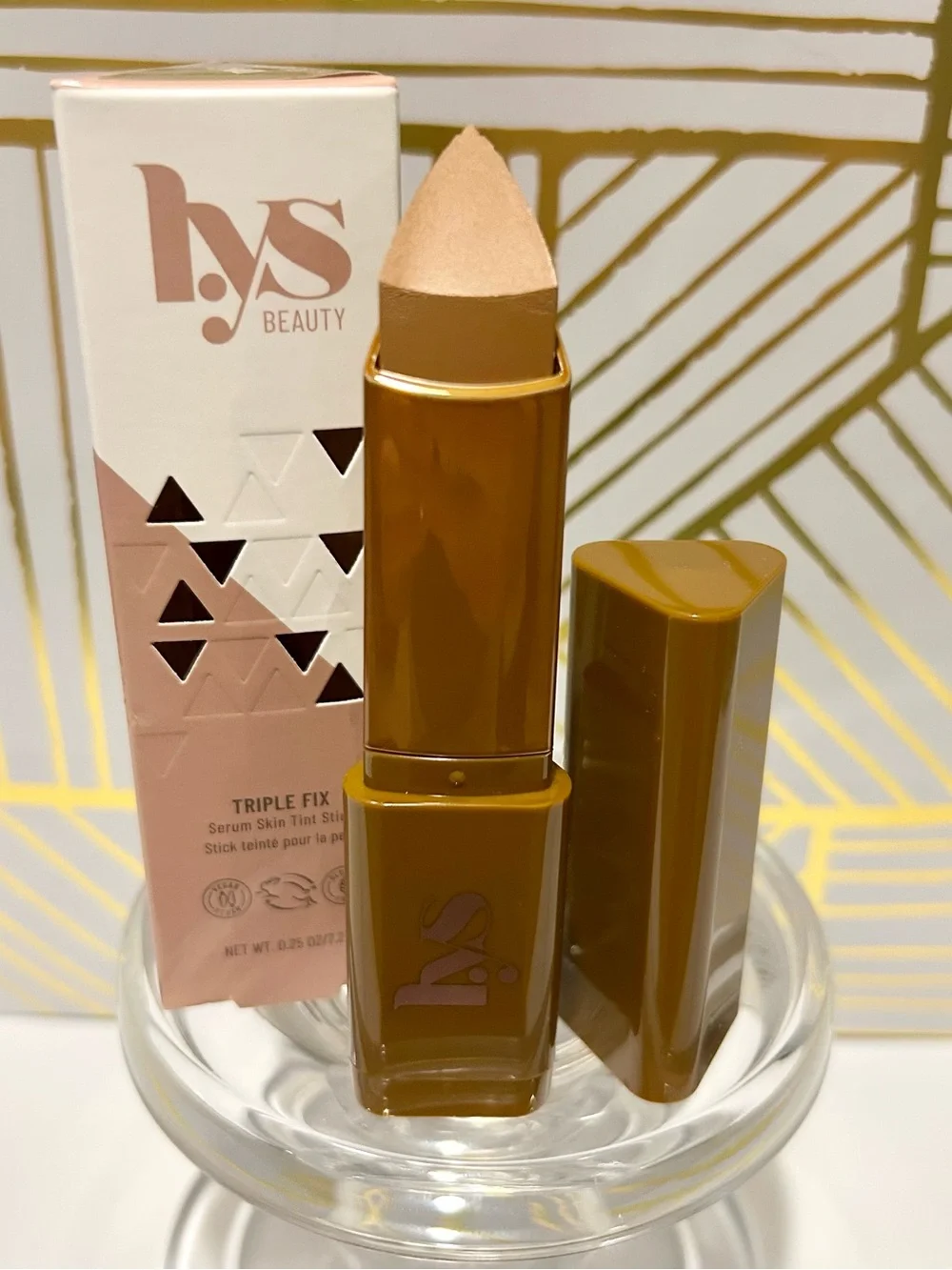 ✨ LYS Beauty Triple Fix Serum Skin Tint Stick | Caramel DN3 | Full Size | NIB